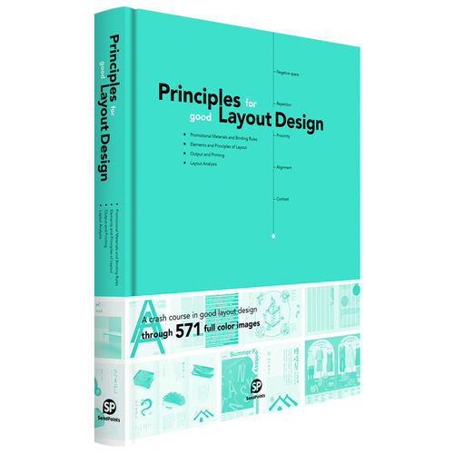 【现货】【Sendpoints】版面视觉设计法则 Principles for Good Layout Design 版式设计 平面设计 英文原版