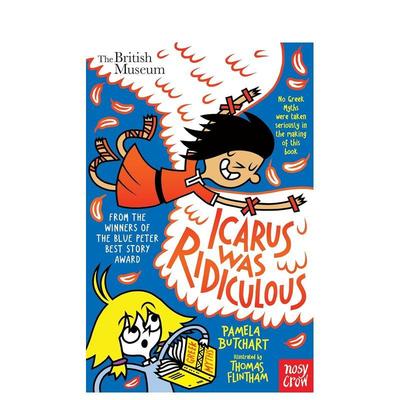 【预售】【伊兹和朋友们】#9可笑的伊卡洛斯 【Izzy and Friends】Icarus Was Ridiculous 原版英文儿童桥梁书 爆笑小学生活故事