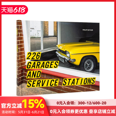 【现货】英国汽车修理厂建筑摄影 226 Garages and Service Stations 原版英文摄影作品集人文景观 Philip Butler 人文景观