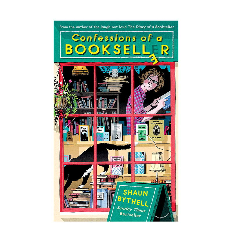 【现货】书店日记2：书店四季Confessions of a Bookseller 肖恩白塞尔 人气毒舌店主的爆笑吐槽与告白 幽默小说英文版 善本图书