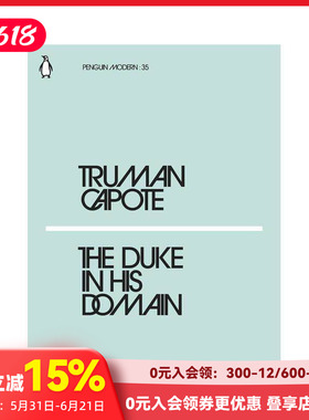 【预售】【企鹅摩登】领地的公爵 【Penguin Modern】The Duke in His Domain 原版英文文学小说