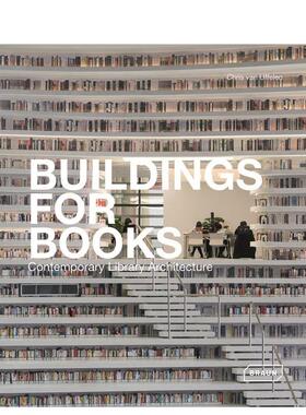 【预售】当代图书馆建筑 Buildings For Books Contemporary Library Architecture 原版英文建筑设计