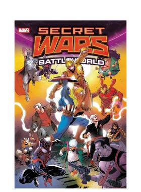 【预售】秘密战争：斗界合集 卷3 Secret Wars: Battleworld Omnibus Vol. 3 原版英文漫画书 漫威