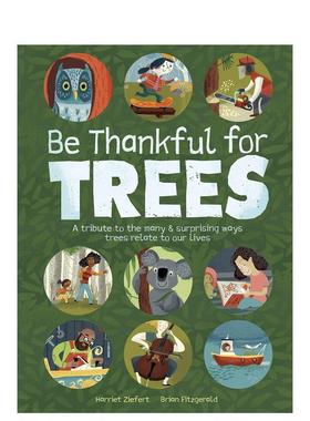 【现货】感恩树木 【Be Thankful】Be Thankful for Trees 大自然科