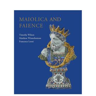 预售 Faience原版 马约利卡与法伊恩斯陶器：阿什莫林博物馆2017 and 英文艺术画册 2025年欧洲锡釉及相关陶器收藏Maiolica