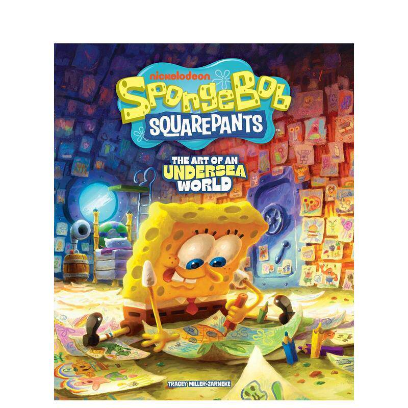 【现货】【微瑕】海绵宝宝25周年海底世界艺术设定集 SpongeBob SquarePants 原版英文艺术插画原画设定集 善本图书