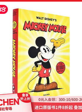 【预售】【TASCHEN】华特·迪士尼的米老鼠：历史全集 Walt Disney’s Mickey Mouse. 进口原版英文漫画书 善本图书