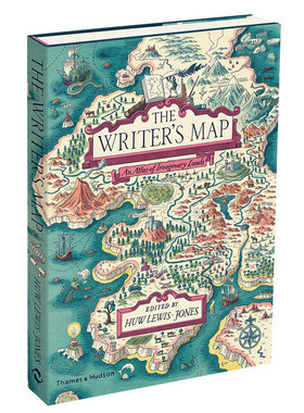 【现货】【T&H】The Writer’s Map 作家们的地图：虚构地图集 文学作品与插画 英文原版