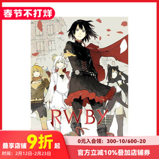 【现货】红白黑黄：官方漫画 3 灯塔弧 RWBY: The Official Manga 英文漫画 外版原版进口漫画书籍 善本图书