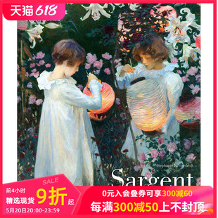 英文艺术原版 Sargent 现货 Rizzoli 萨金特画册 萨金特名画油画作品集 Masterworks 善本图书 The