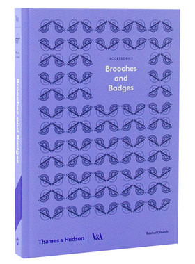 【现货】【V&A】胸针和徽章 Brooches and Badges T&H出版 英文原版珠宝首饰时尚产品工业设计 善本图书