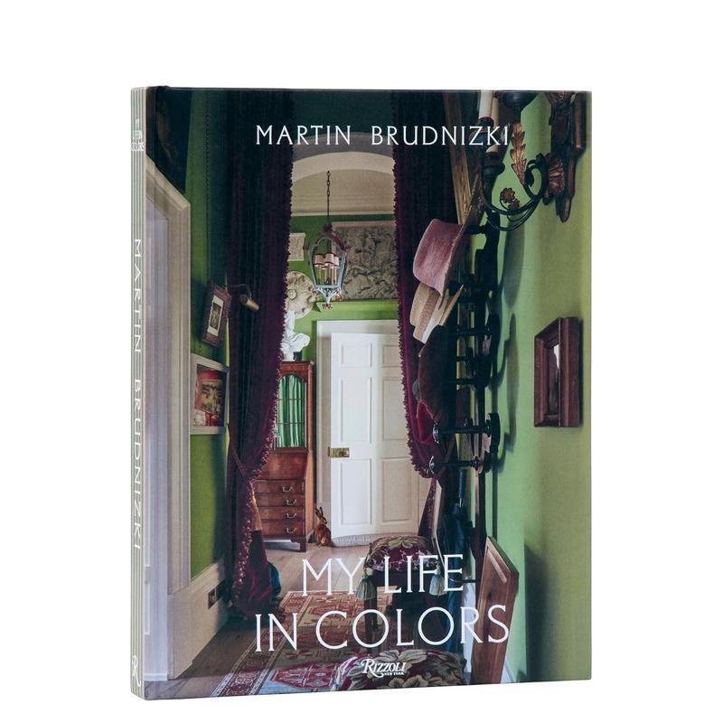 【预售】我的色彩人生:马丁·布鲁德尼茨基著 My Life in Colors: By Martin Brudnizki 原版英文室内设计装饰
