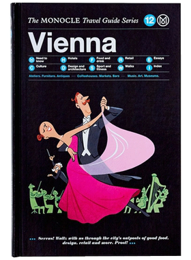 【现货】[Gestalten出版]【Monocle Travel Guide】Monocle旅行指南：Vienna，维也纳 英文原版旅行图书