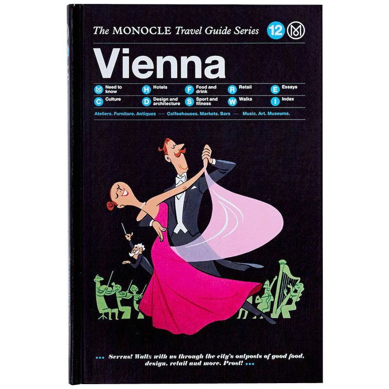 【现货】[Gestalten出版]【Monocle Travel Guide】Monocle旅行指南：Vienna，维也纳 英文原版旅行图书