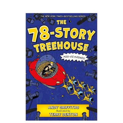 【预售】【树屋系列】七十八层树屋：电影狂欢闹剧！ 平裝【The Treehouse Books】The 78-Story Treehouse原版英文儿童章节书