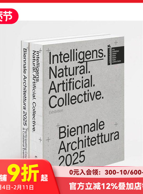 【预售】2025威尼斯建筑双年展年鉴 智慧：自然·人工·集体 Biennale Architettura 2025 原版英文建筑设计 善本图书