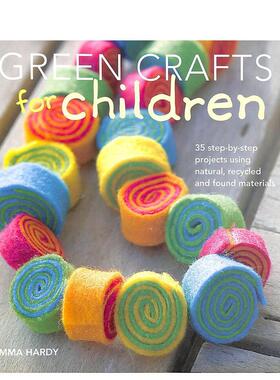 【现货】Green Crafts for Children 儿童绿色工艺品 儿童手工互动操作