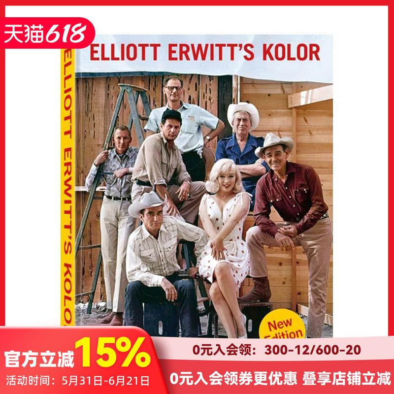 【预售】埃利奥特·厄韦特的色彩世界（新版） Elliott Erwitt's Kolor 原版英文摄影作品集 传奇摄影师彩色摄影