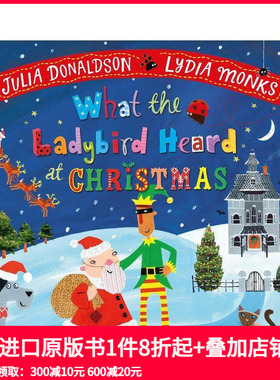 【预售】瓢虫圣诞听见了什么 What the Ladybird Heard at Christmas 原版英文儿童绘本