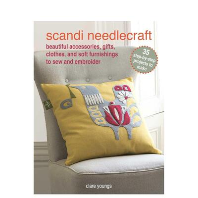 【预售】斯堪的纳维亚手工制作： 35 个分步制作指南 Scandi Needlecraft 原版英文手工制作 善本图书