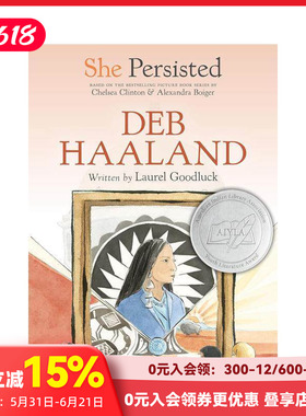 【现货】坚持不懈的她：德布·哈兰 She Persisted: Deb Haaland 原版英文儿童章节书 善本图书