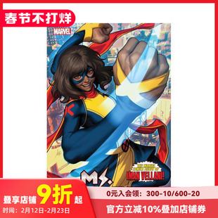 【预售】英文漫画 惊奇女士：新变种人卷1 Ms. Marvel: The New Mu