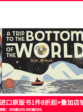 【预售】【老鼠的奇妙之旅】和小老鼠一起探秘南极 【Trips with Mouse】A Trip to the Bottom原版英文儿童漫画