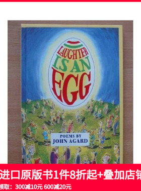 【预售】笑声是一颗鸡蛋 Laughter is an Egg 原版英文青少年读物