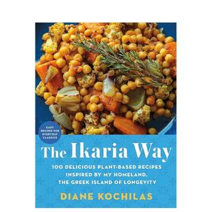 【预售】伊卡里亚之路 The Ikaria Way 原版英文餐饮生活美食