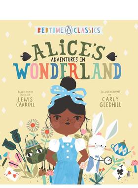 【现货】Bedtime Classics Alice’s Adven，睡前经典《爱丽丝的冒险》 原版图书籍进口正版 Lewis Carroll 儿童章节书 善本图书