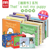青蛙 小狗 英文原版 儿童趣味读物 企鹅 可单拍 puppy系列 善本图书 触摸书 not 幼儿触摸书适合0 3岁 That’s