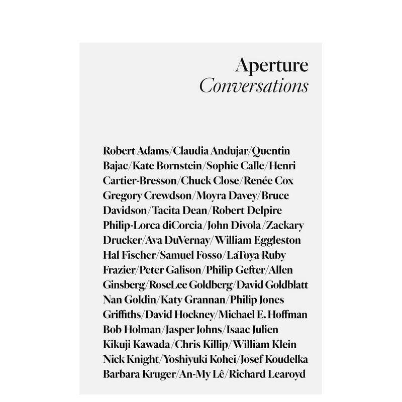 【预售】摄影集 对话Aperture Aperture Conversations 原版英文艺