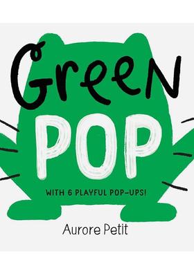 【预售】【色彩立体书】绿色 色彩趣味启蒙 【Color Pops】Green P