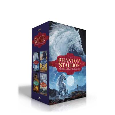 【预售】幻影骏马 1-4合集 Phantom Stallion Wild and Free Collection (Boxed Set) 原版英文青少年读物 善本图书