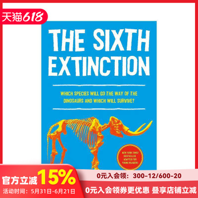 【预售】第六次大灭绝（青少年版）：非自然历史 The Sixth Extinction (young readers adaptation) 原版英文青少年读物 善本图书