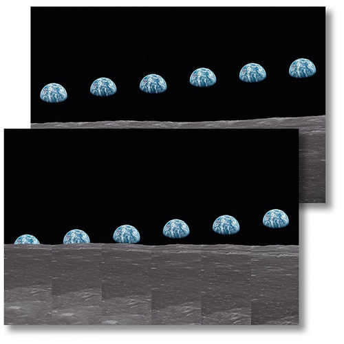 【预售】【TASCHEN限量版挂画】Buzz Aldrin 巴兹·奥尔德林 阿波罗11号《地出序列》