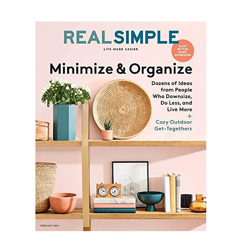 【订阅】 REAL SIMPLE 家居收纳生活杂志 美国英文版 年订12期 D665 善本图书