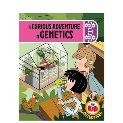 【预售】儿童侦探：遗传学的奇妙冒险 Kid Detectives: A Curious Adventure in Genetics 原版英文青少年读物 善本图书
