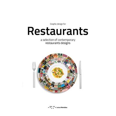 【现货】餐厅平面设计：当代餐厅设计精选 Graphic design for Restaurants 英文原版进口 善本图书