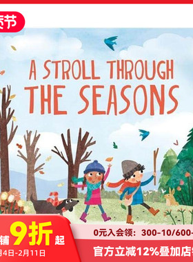 【预售】漫步四季：奇妙的世界 A Stroll Through the Seasons 原版英文儿童绘本