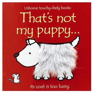 puppy 小狗 3岁 not 善本图书 幼儿触摸书适合0 儿童趣味读物 That’s 英文原版