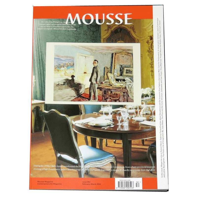 【订阅】 MOUSSE 法国英文原版 当代艺术杂志 年订4期 A074 善本图书