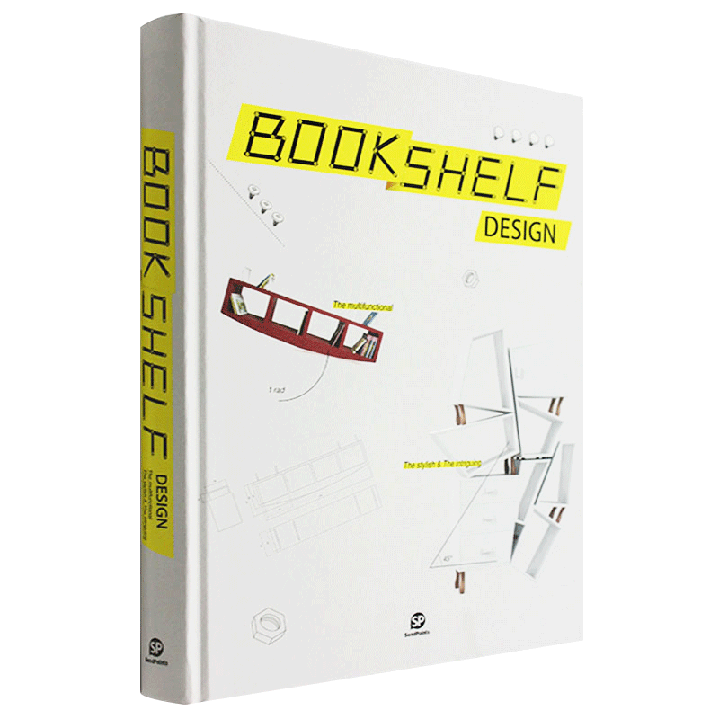 【现货】【Sendpoints】书架设计 Bookshelf Design  产品设计 创意书架设计作品集 英文原版图书书籍 善本出版图书
