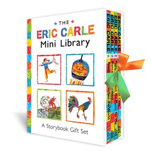 【现货】【艾瑞·卡尔Eric Carle】艾瑞·卡尔小小图书馆（4本装）Eric Carle Mini Library 3-6岁儿童启蒙益智绘本 英文原版