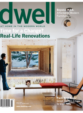 【订阅】 DWELL 建筑与室内设计杂志 美国英文原版 年订6期 B077 善本图书