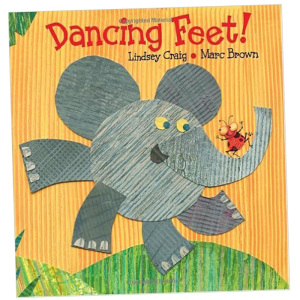 【预售】Dancing Feet! 跳舞中的大脚 英文原版儿童图书适合3-6岁