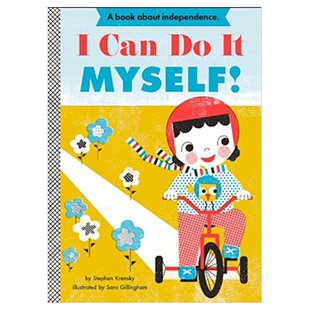 我自己能行 现货 Can 善本图书 适合0 早教启蒙认知读物 英文儿童绘本 Myself 3岁 亲子绘本幼儿英语插画绘本