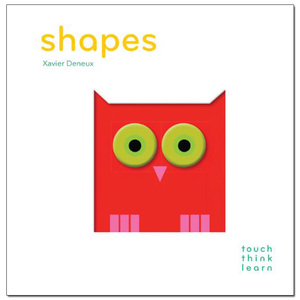 Touch Think Learn：Shapes 触摸书 形状 儿童英语认知启蒙读物 英文原版绘本宝宝0-3岁
