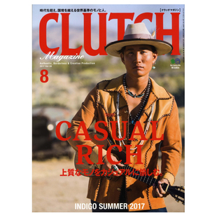 男性时尚 杂志 日本日文原版 D229 CLUTCH 年订4期 善本图书 订阅