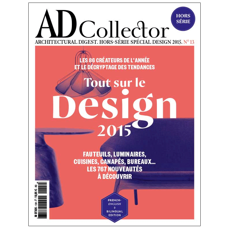【订阅】AD COLLECTOR安邸收藏家 建筑设计杂志 法国原版 年订2期 B080 善本图书